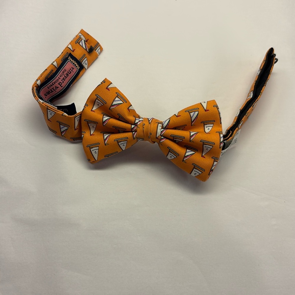 Vineyard Vines Boy's Sailboat Silk Bow Tie